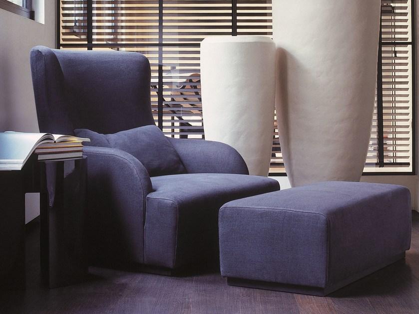 Meridiani Кресло Bergere обитое тканью Liu sun-id-1429502 - Вид №2