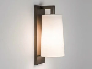 Astro Lighting Настенный светильник с диммером из стали и ткани