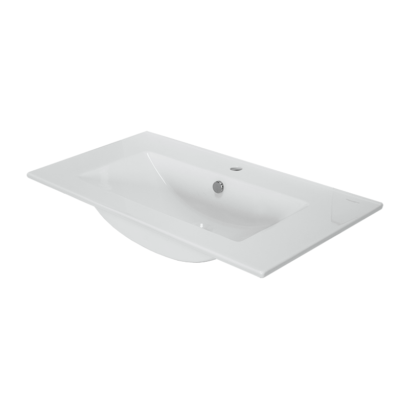 QDR90SLWB01 Мебельный умывальник 90 SANITA LUXE Quadro - Вид №3