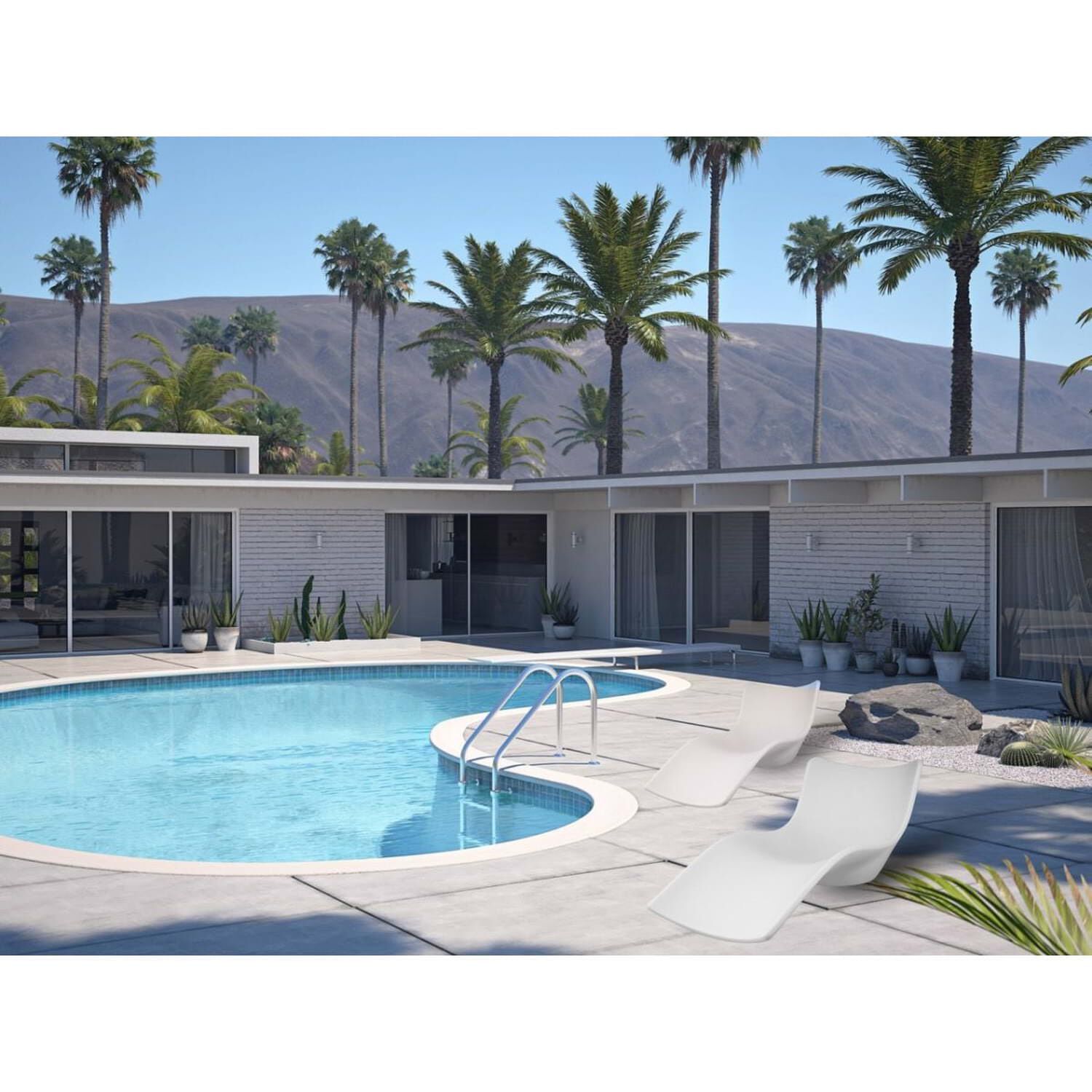 Садовая кровать из стекловолокна SINED CASSIOPEA ARCH-00023694 - Вид №5