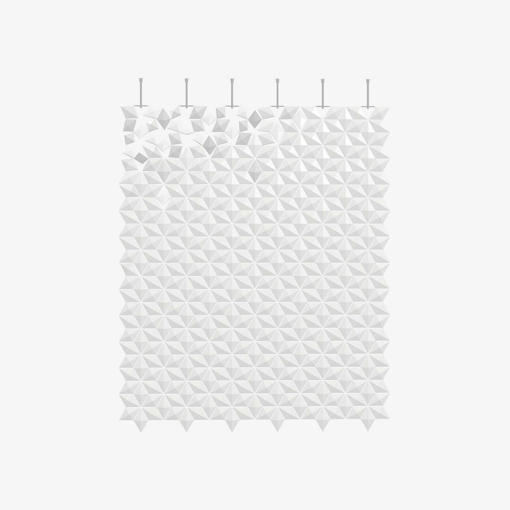 Подвесная перегородка bloomming FACET 204x246cm bianco ARCH-00115306 - Вид №1