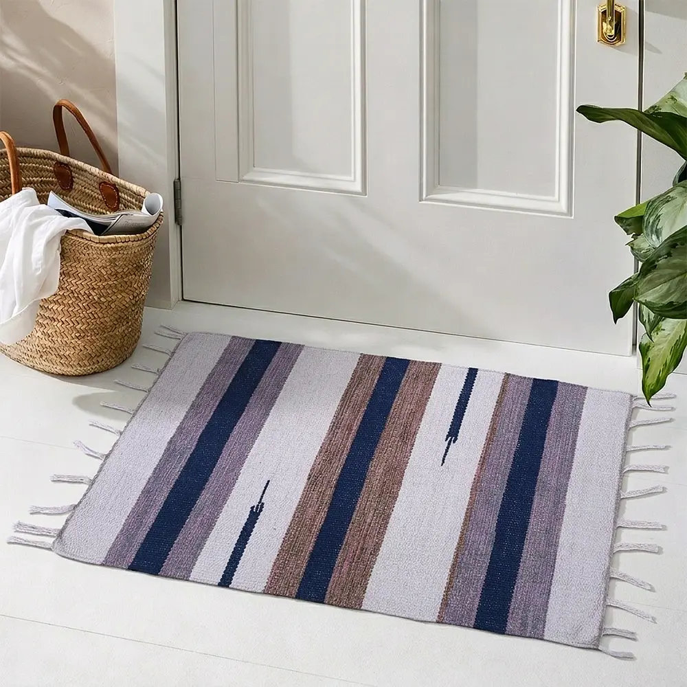 Коврик декоративный KREAFORTA Mysore 40x70 см хлопок разноцветный STLM-2102144