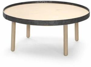 ALKI Круглый деревянный журнальный столик Egon