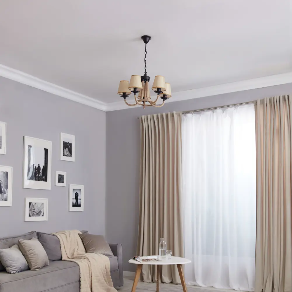 Люстра Freya FR4402-PL-05-GB - элегантное освещение для просторных помещений 89168088 STLM-0079382 - Вид №6