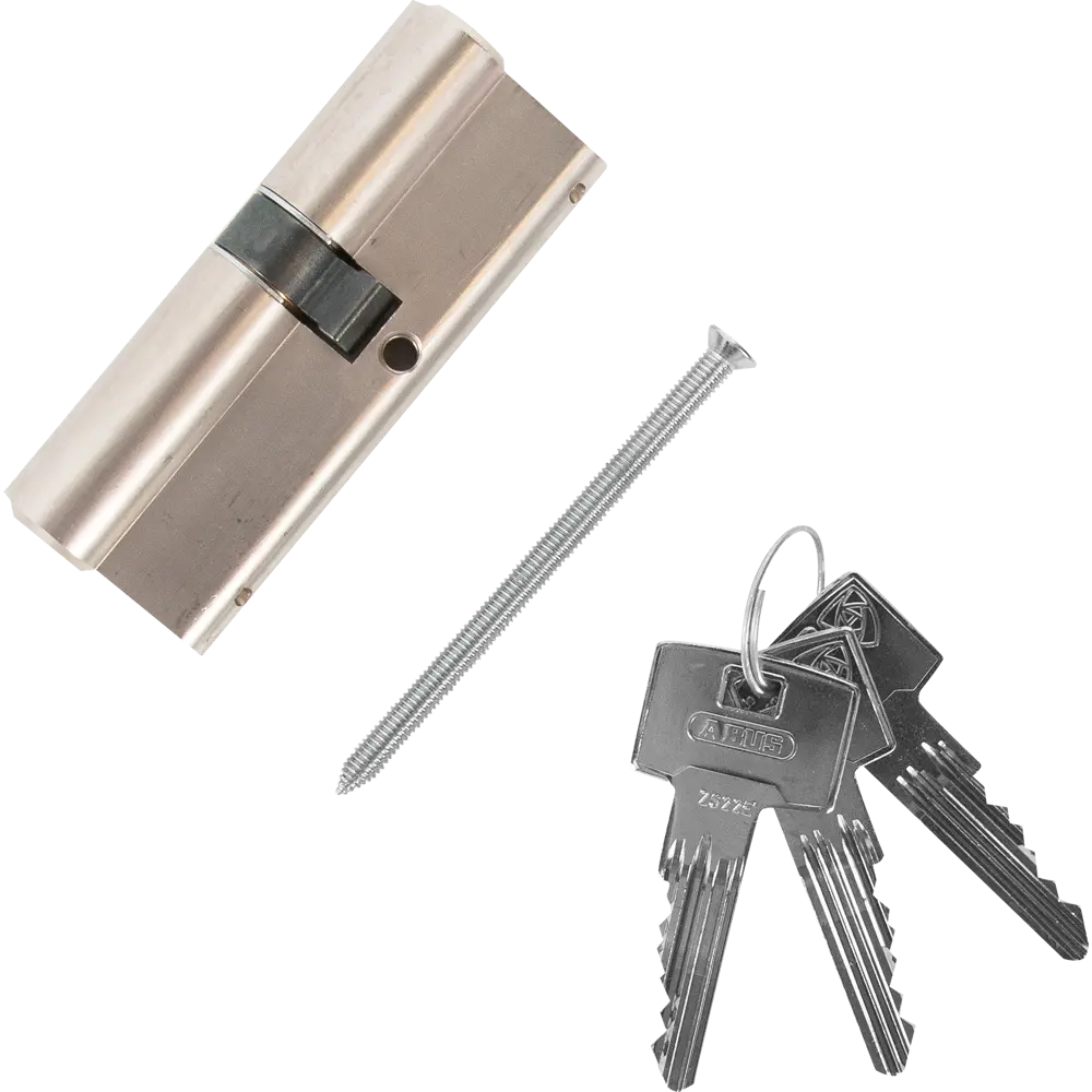 Цилиндр Abus Standard, 35х45 мм, ключ/ключ, цвет никель 82276494 STLM-2128247 Standard S5+ - Вид №1