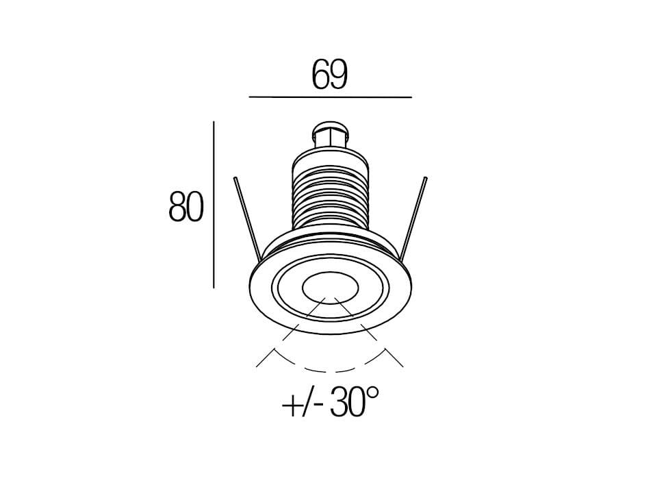 Утопленный светодиодный прожектор Flexalighting SLOT 6 EVO ARCH-00037819 - Вид №2