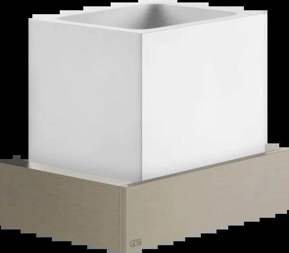 Держатель стакана 20807 149 Gessi Inverso МАТОВЫЙ НИКЕЛЬ FINOX