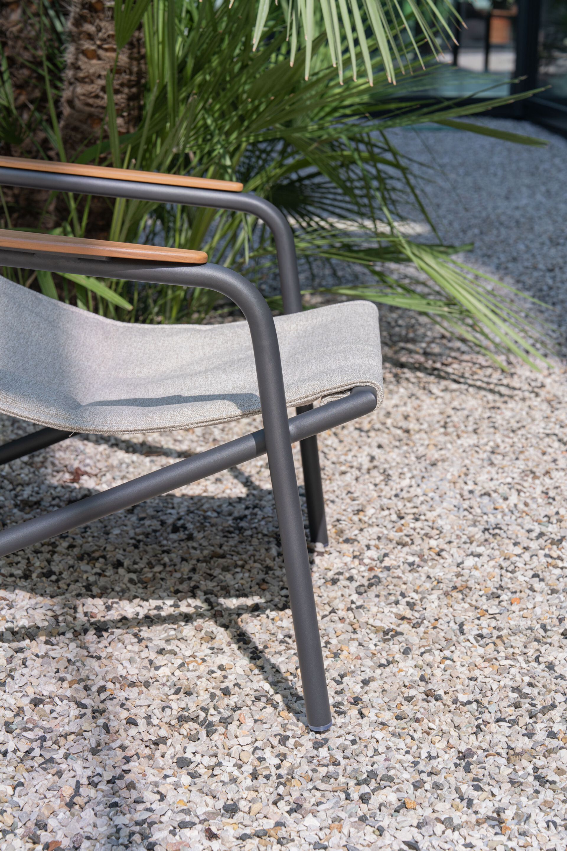 Алюминиевый шезлонг с подлокотниками Atmosphera Закинф ARCH-00020024 - Вид №3