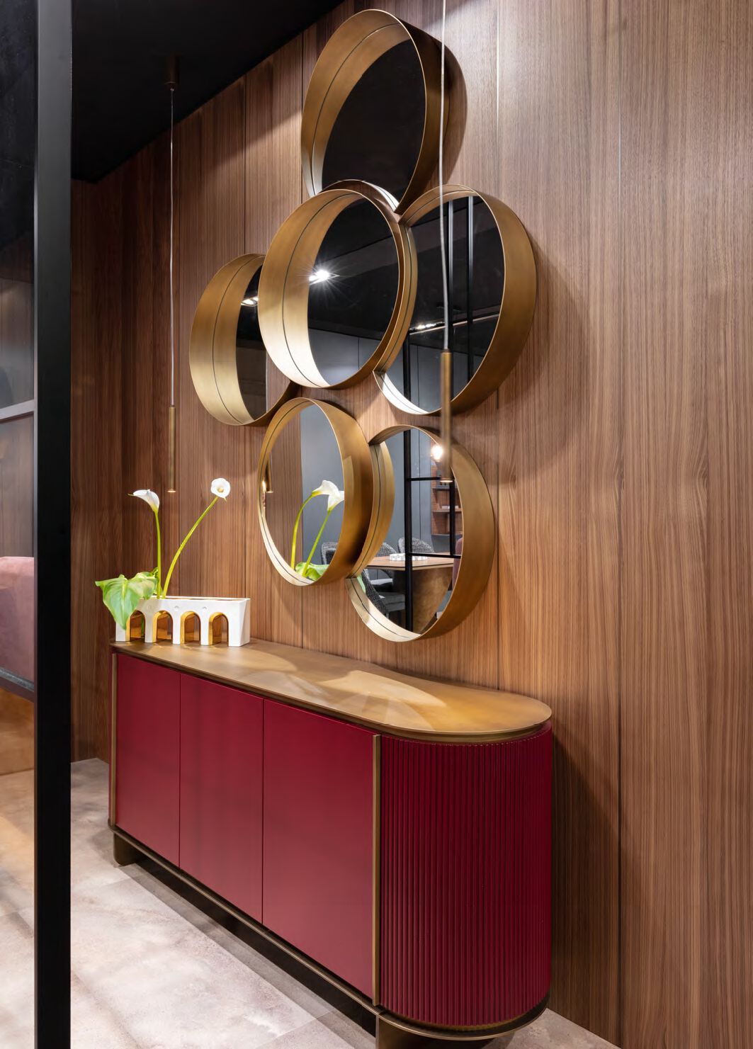 Деревянный шкаф с распашными дверями CASA +39 ENCORE Italia ARCH-00020527