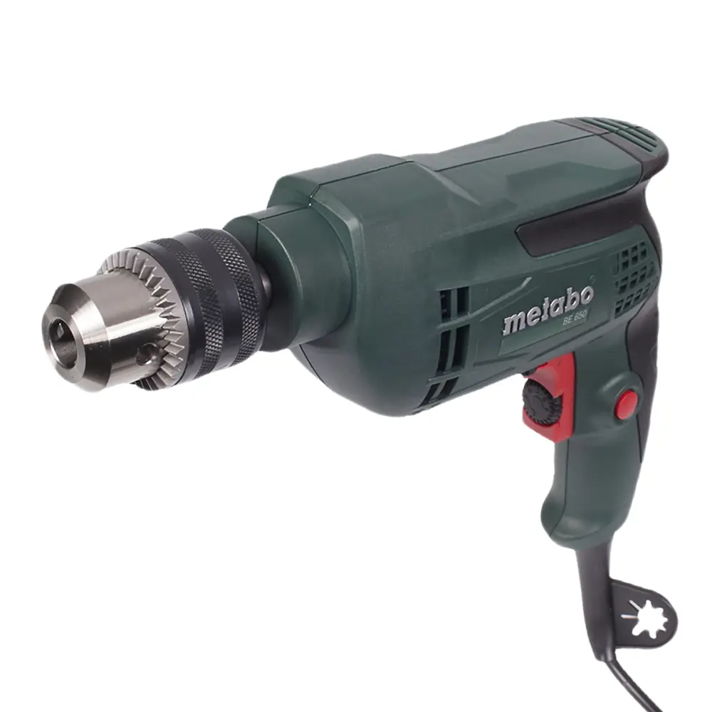 Дрель сетевая безударная Metabo ЗВП BE 650, 650 Вт STLM-2200448