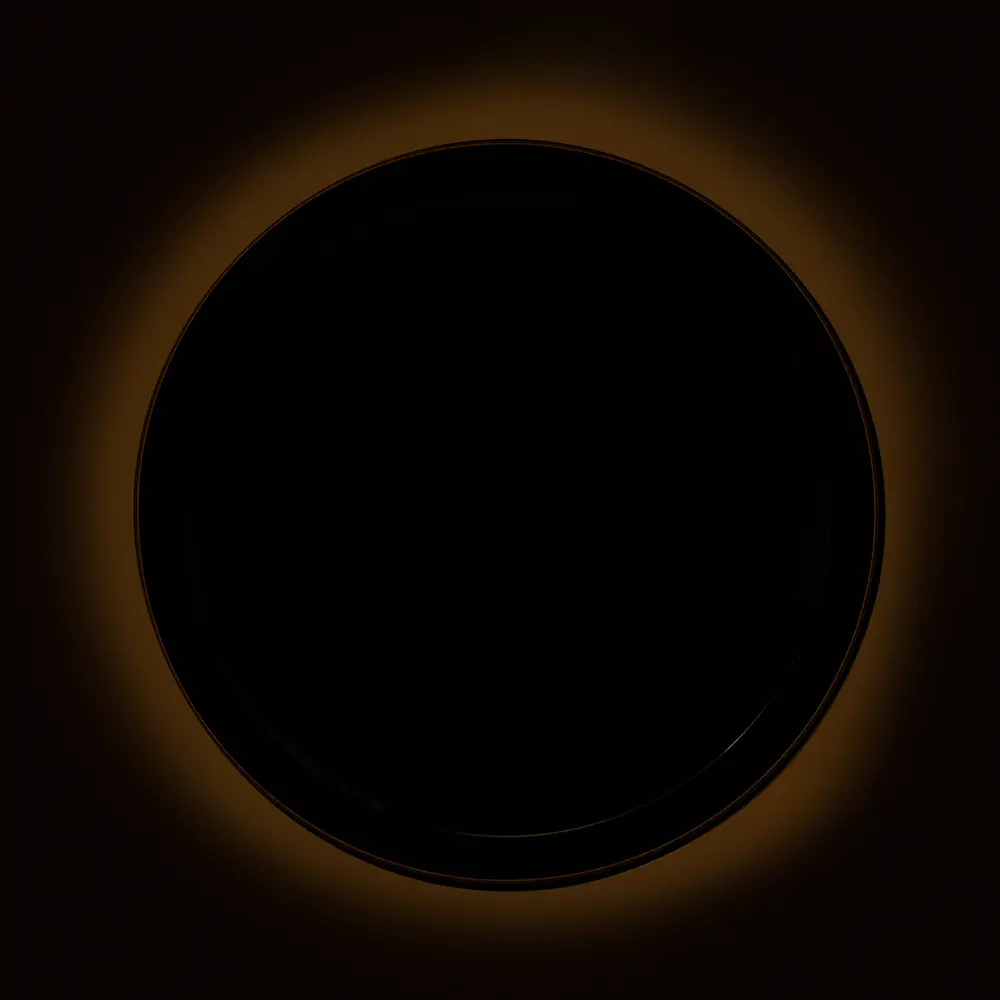 Зеркало Gavana black Led с подсветкой ø60 см Santreyd нет STLM-2064156 - Вид №5
