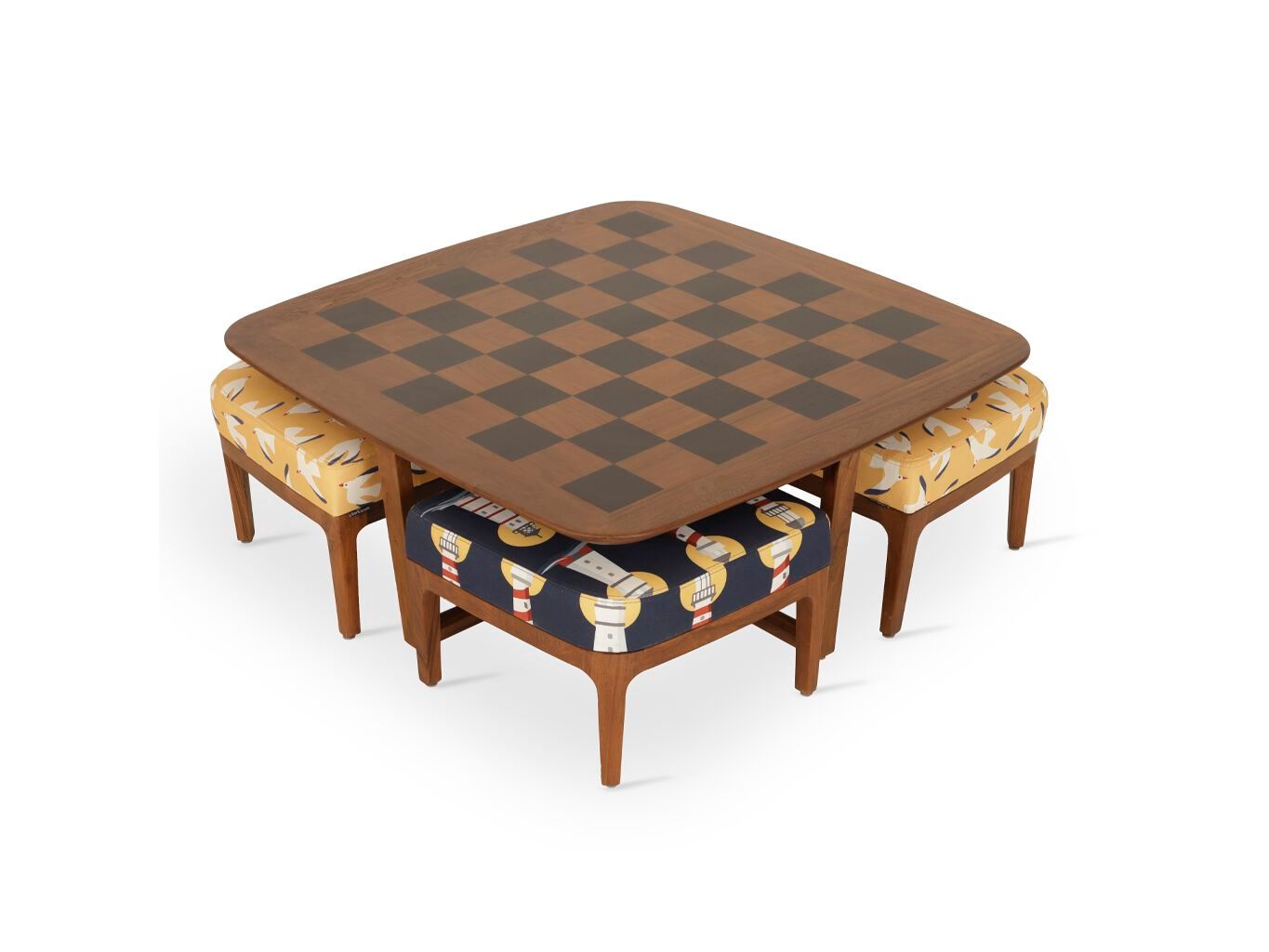 Деревянный шахматный стол Alankaram KIOTA ARCH-00058182 - Вид №2