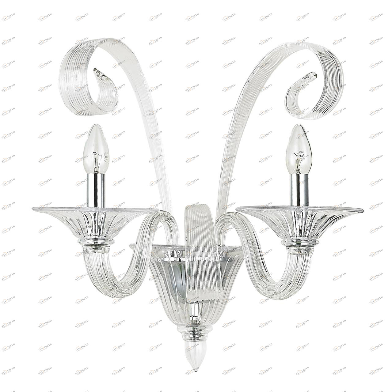 Бра Donolux Firenze W110218/2clear DONOLUX СВЕЧА 077538 Белый 