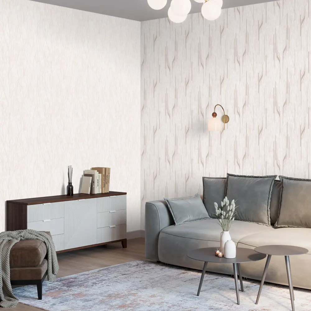 Обои виниловые Palitra Home Артфул бежевые 0.53 м HC11072-12 STLM-2119487 - Вид №5