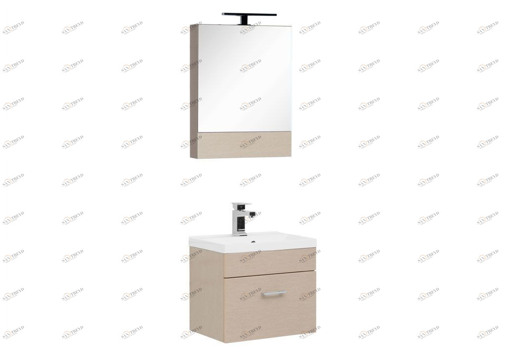 Мебель для ванной Aquanet Нота NEW 50 светлый дуб 00231071