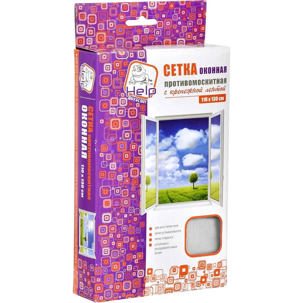 Москитная сетка 100x130 см, цвет белый Santreyd STLM-2053499 - Вид №2