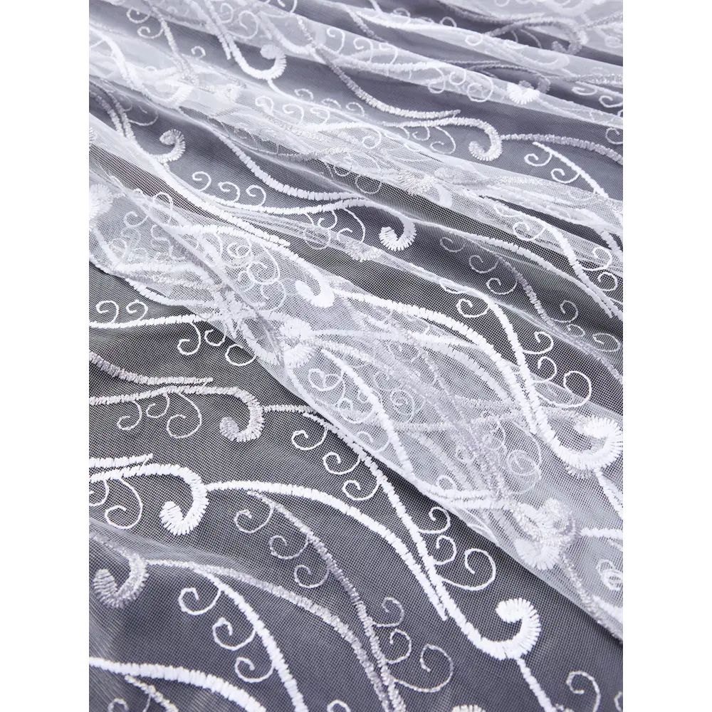 Тюль 1 м/п Классика сетка 280 см цвет серый ELIT HOME STLM-2129625 - Вид №4