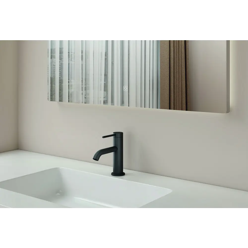 Смеситель для раковины Терни KONSENSA черный STLM-2042476 - Вид №2