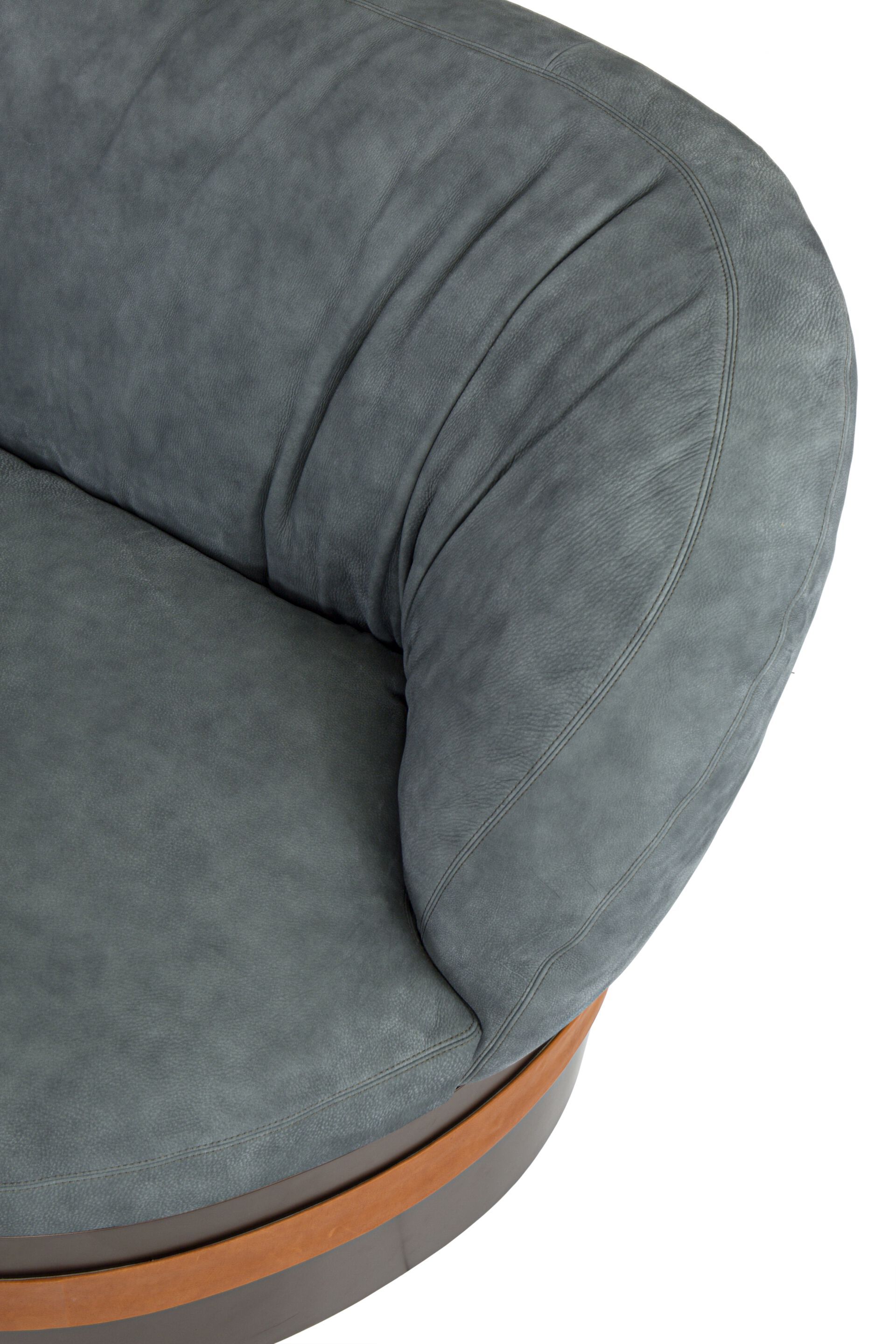 3-местный кожаный модульный диван Borzalino BELT ARCH-00046183 - Вид №2