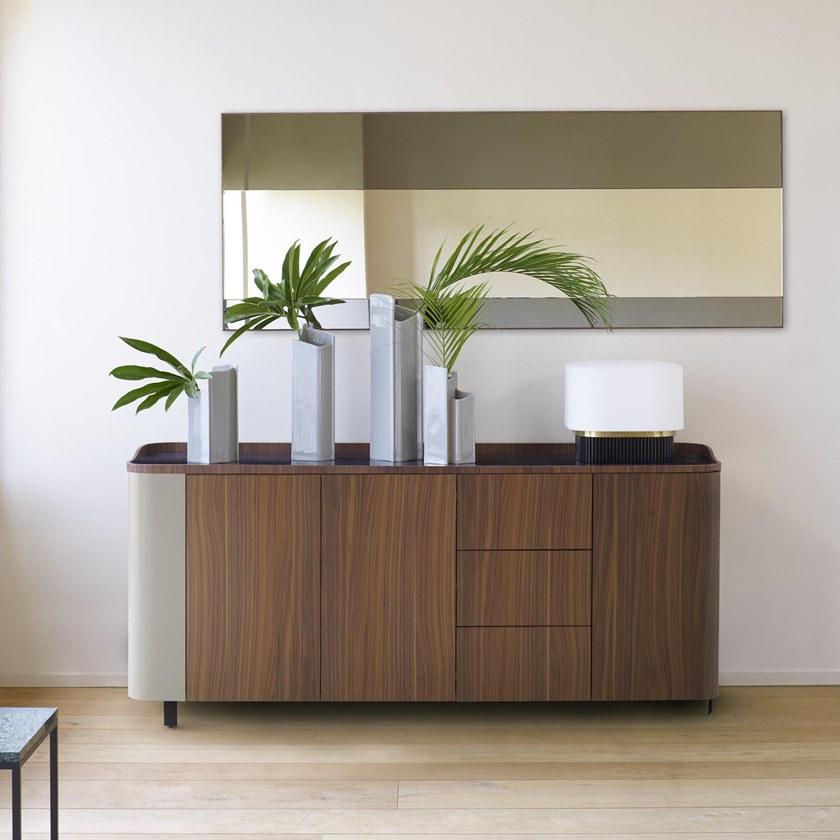 Ligne Roset Комод из фанеры с распашными дверцами с ящиками Postmoderne 00vhab1n - Вид №3