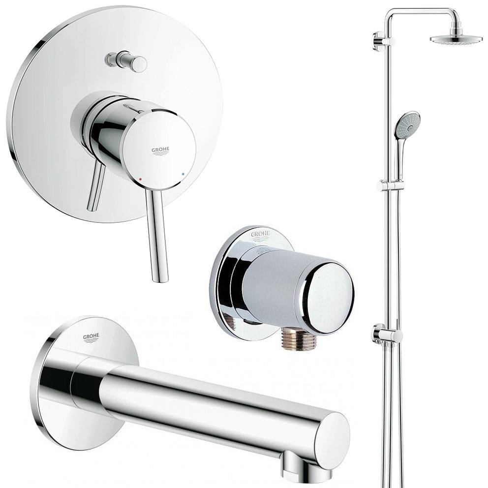 Готовый комплект для душа GROHE Concetto (NSB0058)