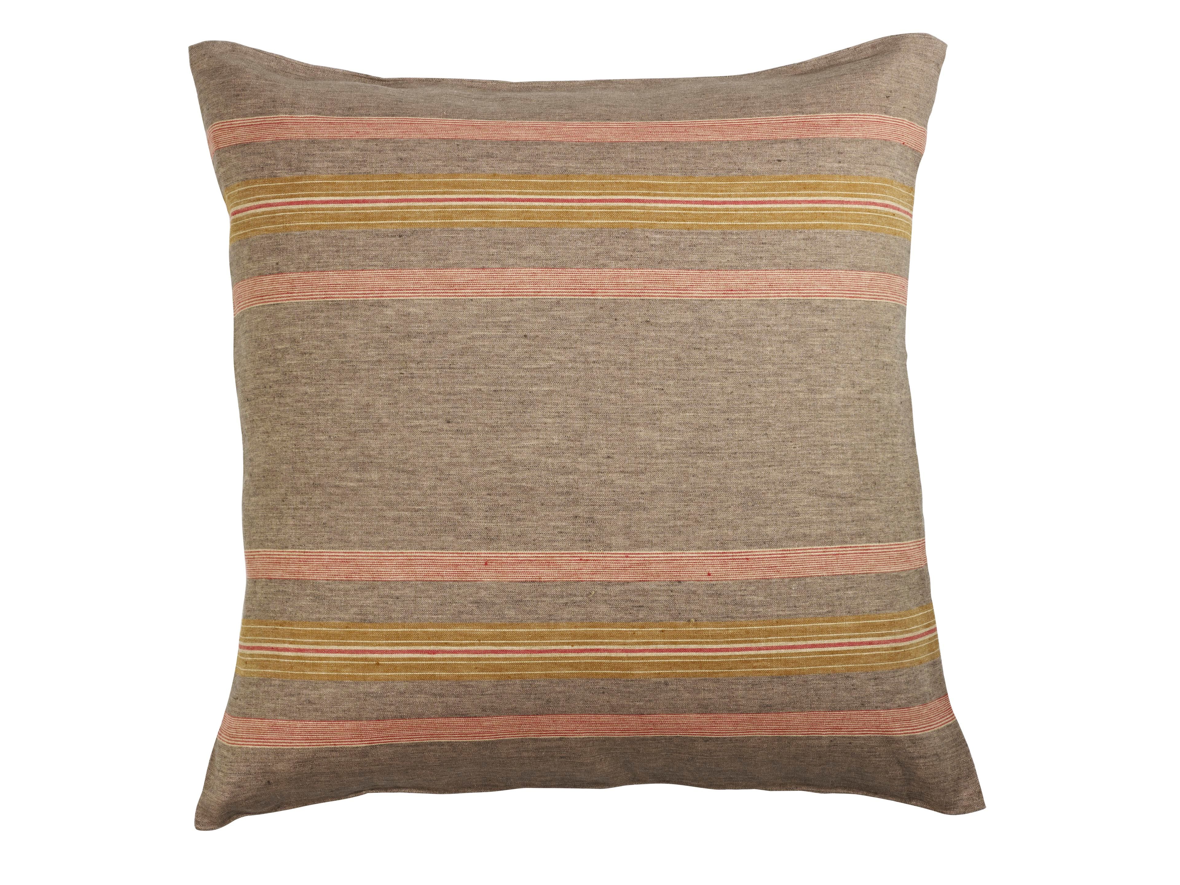 Льняная квадратная полосатая подушка Libeco Home Notting Hill ARCH-00063590