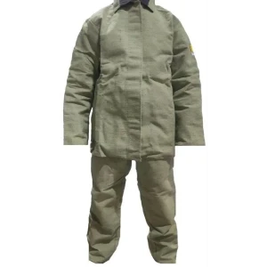 Костюм сварщика зеленый КС01 размер 48-50 рост 182-188