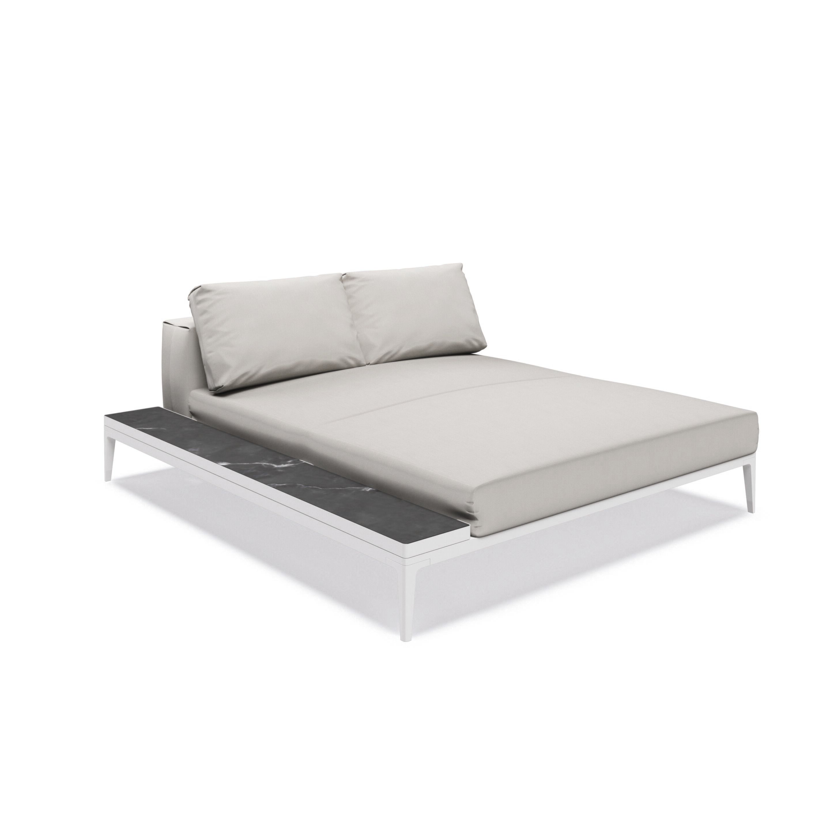 Тканевый угловой модульный садовый диван Gloster сетка ARCH-00114712 - Вид №99