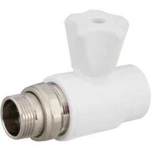 Кран для радиатора прямой Valfex 25x3/4" полипропилен 82194811 STLM-2017331