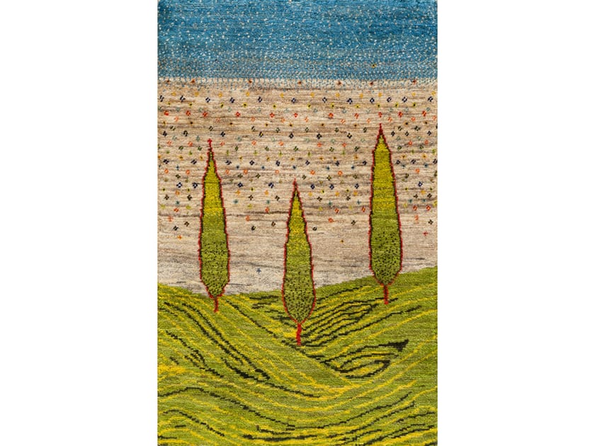 Прямоугольный шерстяной ковер Zollanvari Gabbehs Landscapes ARCH-00079535