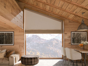 Моторизованный рельсовый занавес