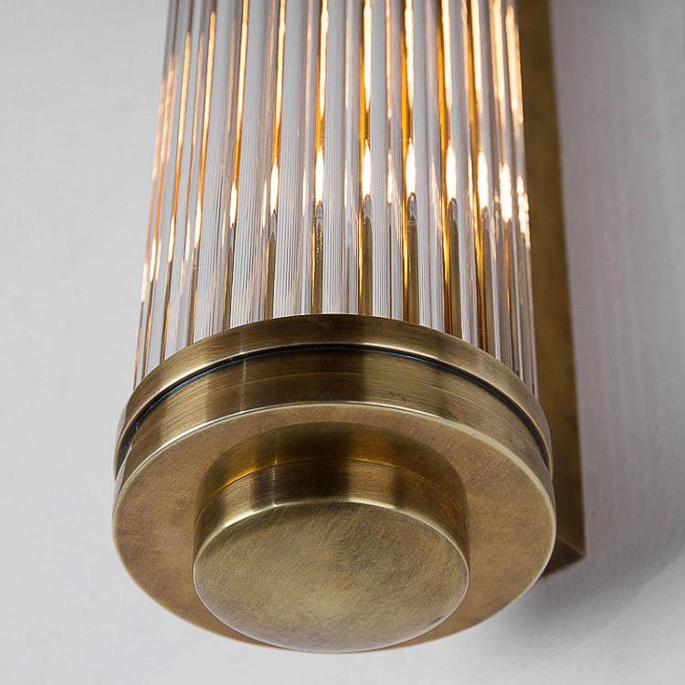 Eichholtz 112420 vintage brass finish clear бра 118228 - Вид №3