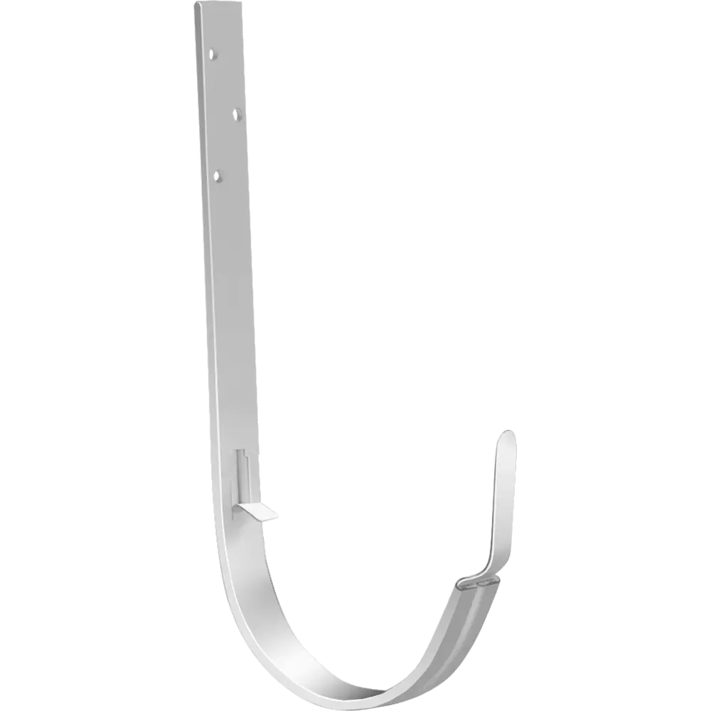 Кронштейн для желоба длинный 125 мм цвет сигнальный белый Grand Line STLM-2179979