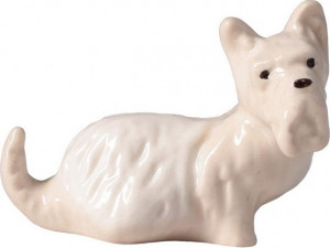 80341 Императорский фарфоровый завод Скульптура "Шотландка" Фарфор твердый