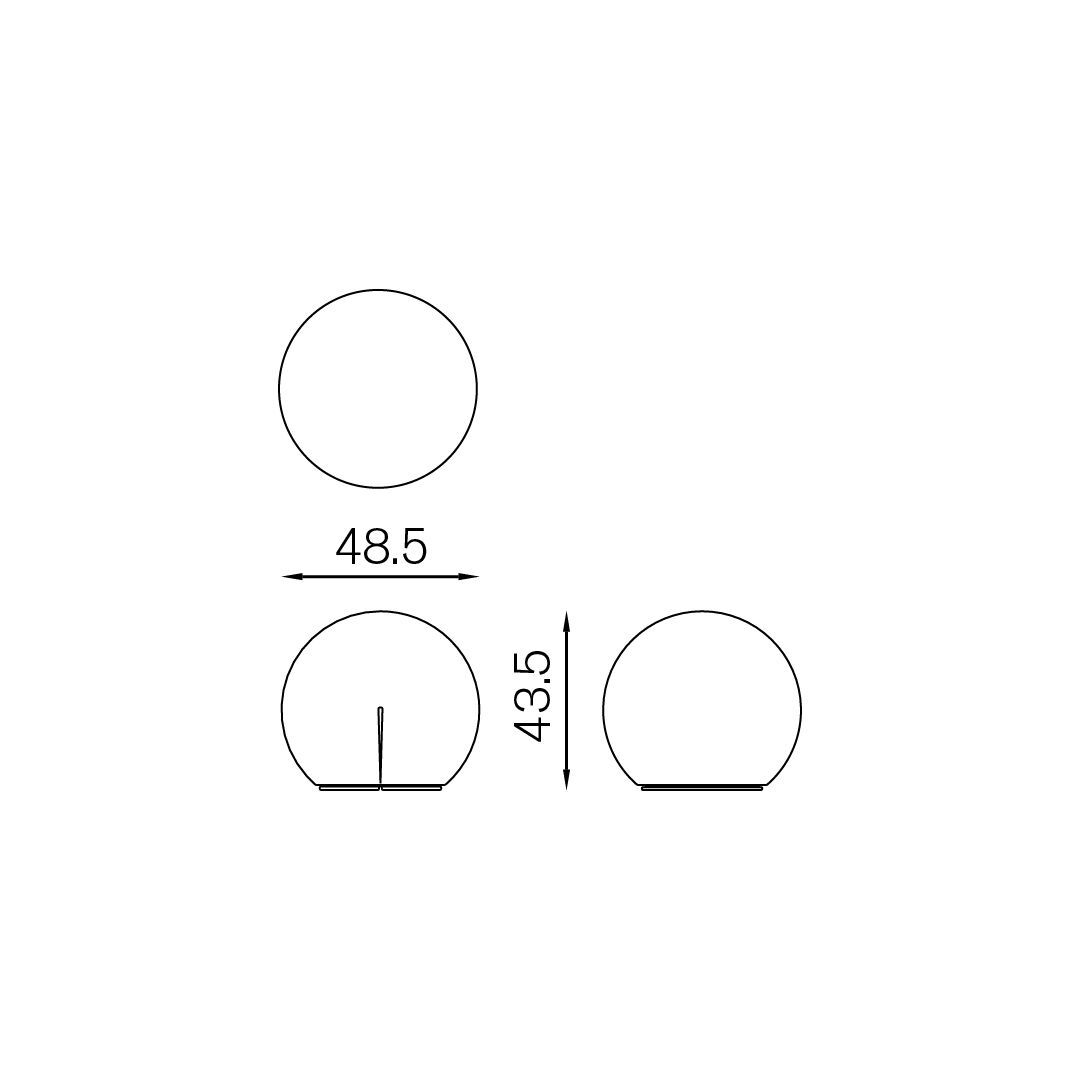 Круглый пуф из ткани BALERI ITALIA Tato ARCH-00106598 - Вид №21