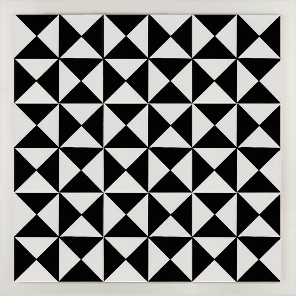 Пол / покрытие ручной работы La Riggiola черный и белый ARCH-00024032 - Вид №1