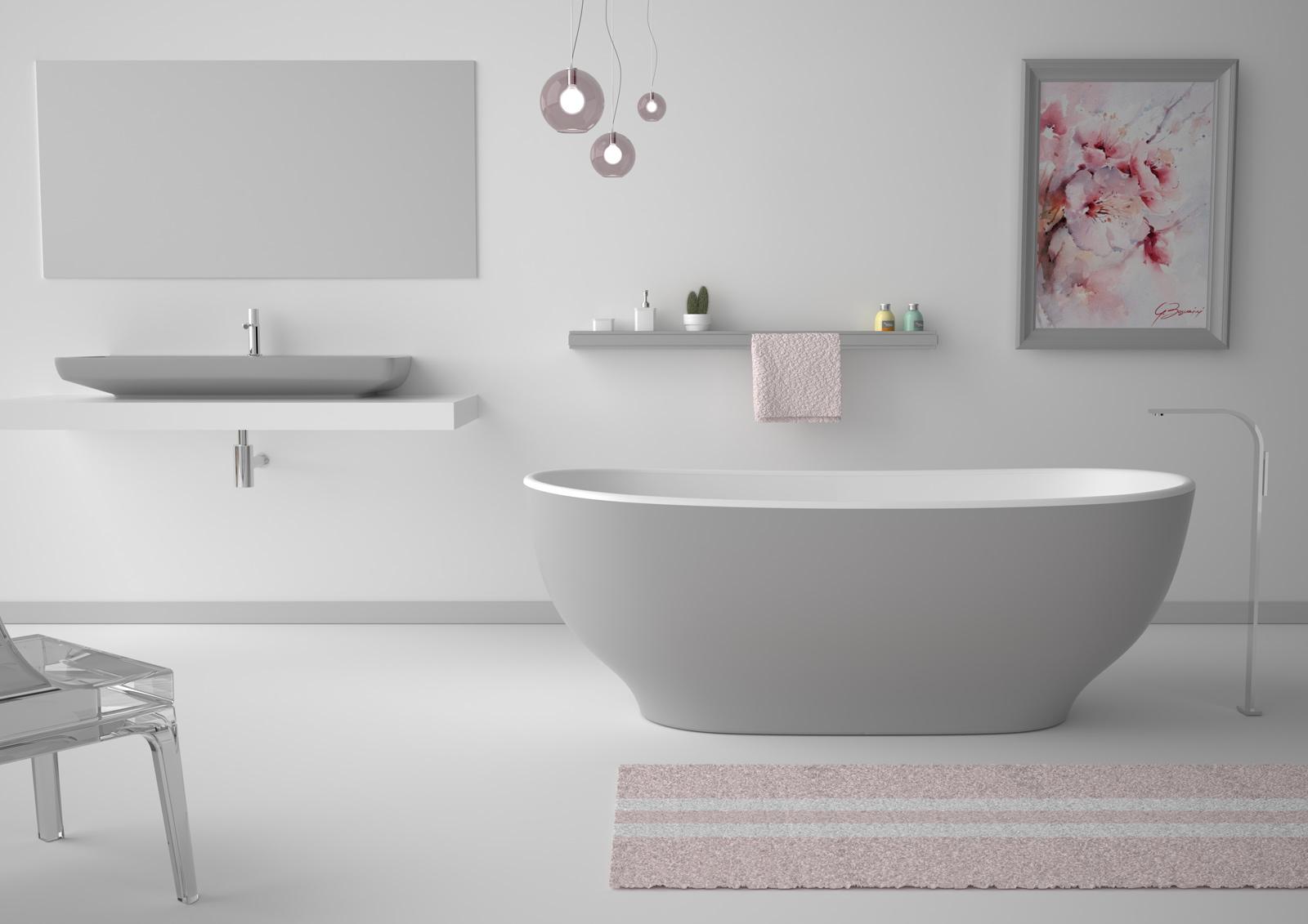 VAMO25 Акриловая ванна отдельностоящая GSG CERAMIC Moon - Вид №3