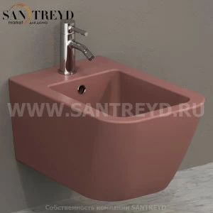 STS10FR Биде подвесное STONE Ceramica Globo