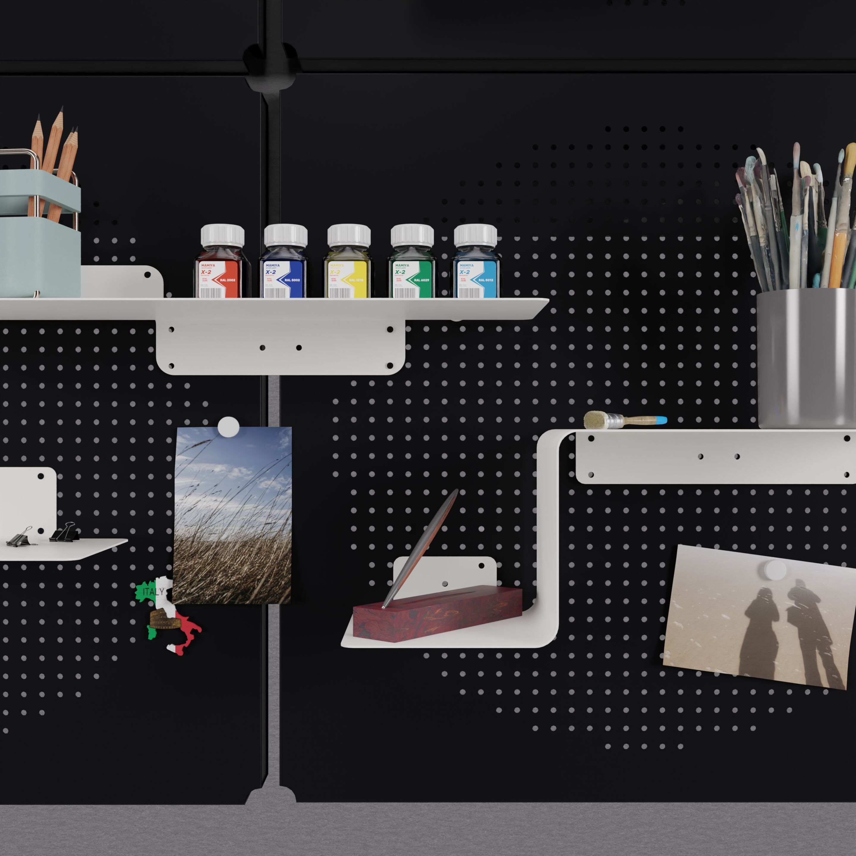 Магнитная полка из листового металла Ob-Jack Nora ARCH-00032218 - Вид №11