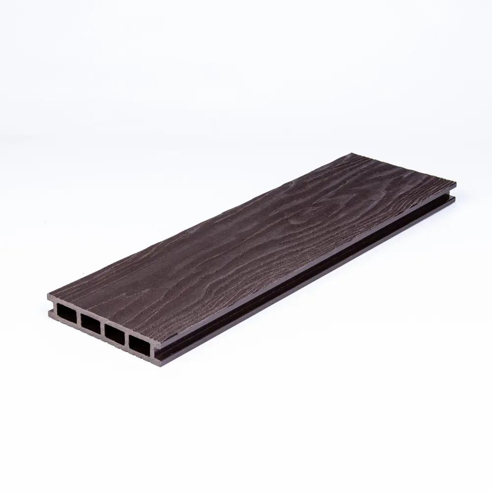 Террасная доска ДПК Groentec цвет Венге 145x25x3000 мм 0.435 м² STLM-2013888 - Вид №1