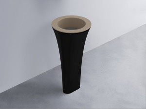 AMLA45-AN+AMPILT-CM+AMCOLT-N Раковина Amedeo Tondo отдельностоящая cielo Enjoy + Amedeo