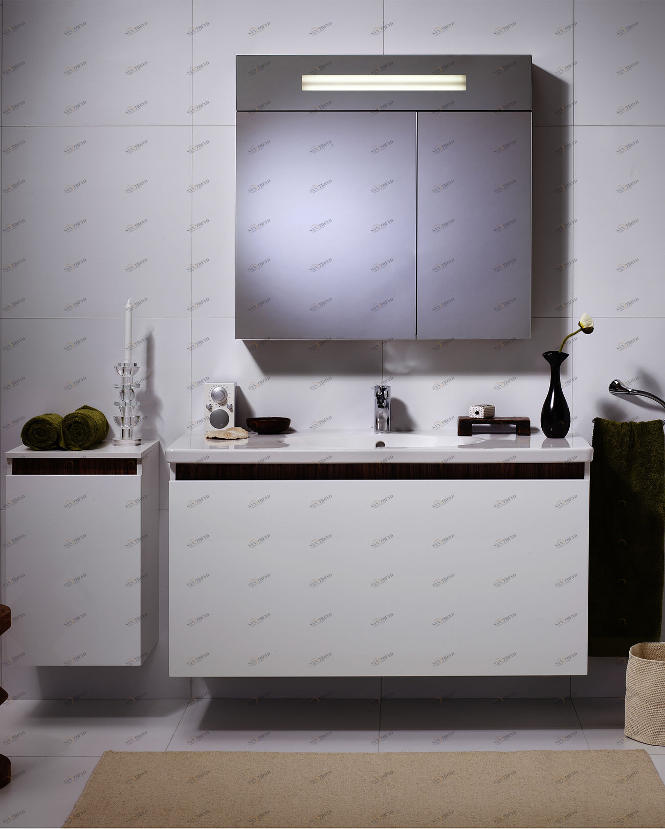 551299R1 Накладная раковина на столешницу  овальная Gustavsberg 