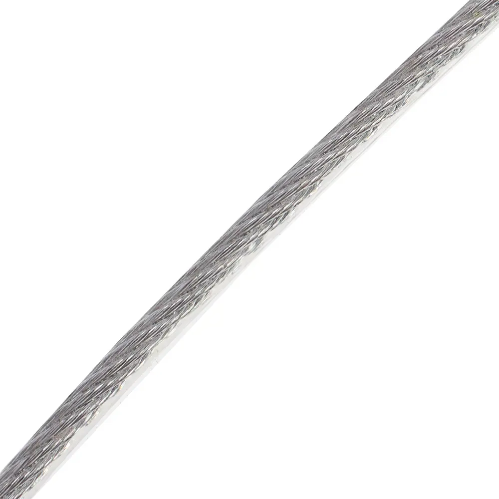 Трос стальной в оболочке PVC 2/3 мм 25 м, цвет цинк Santreyd STLM-2157927