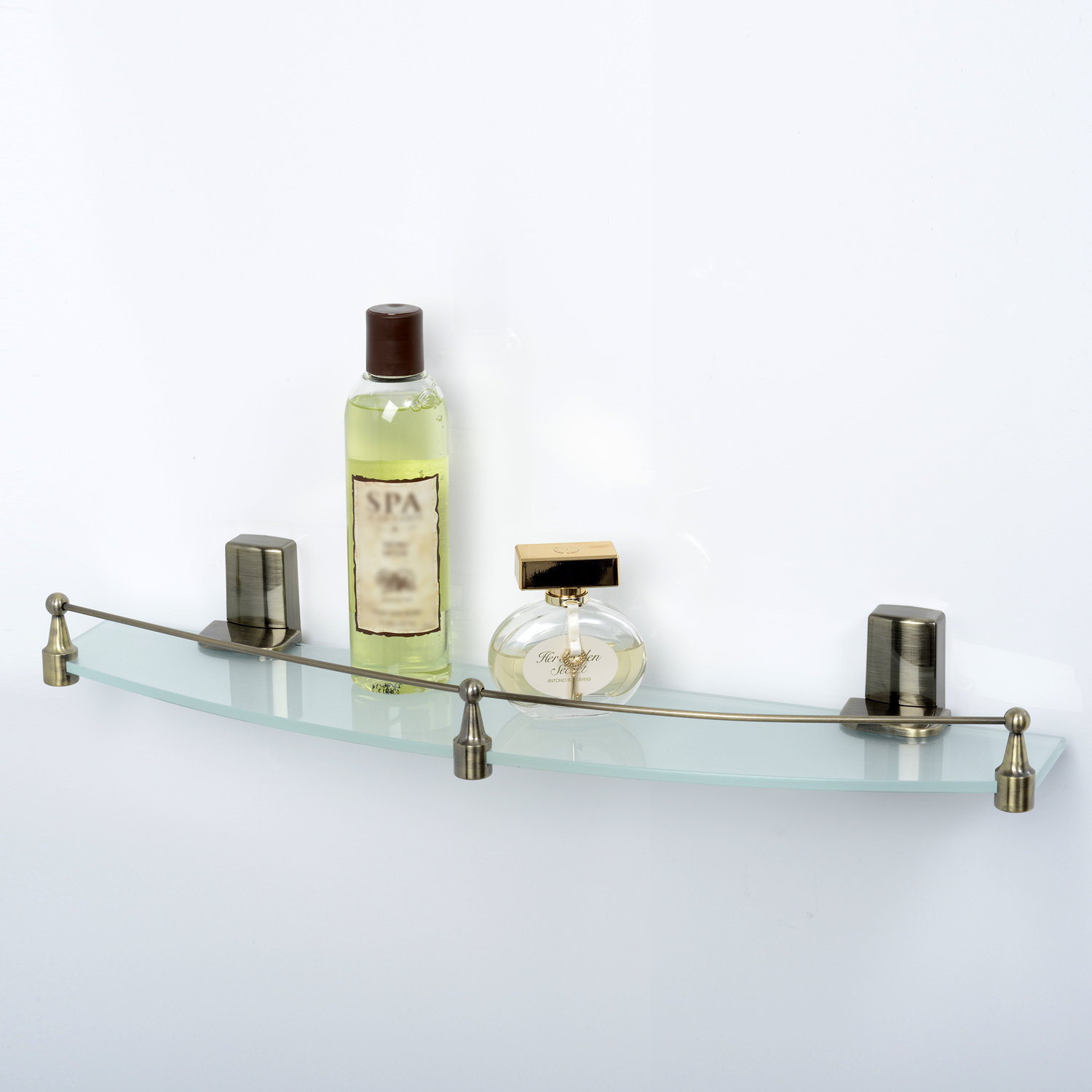 K-5244 Exter (ранее К-5224) Полка стеклянная с бортиком WasserKRAFT Exter K-5200 