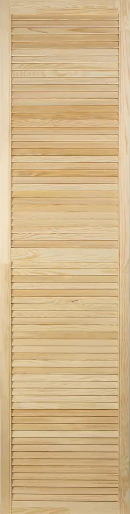 Santreyd Дверь-жалюзи из натуральной хвои для гардеробных систем 1995×494×20 мм 17808399