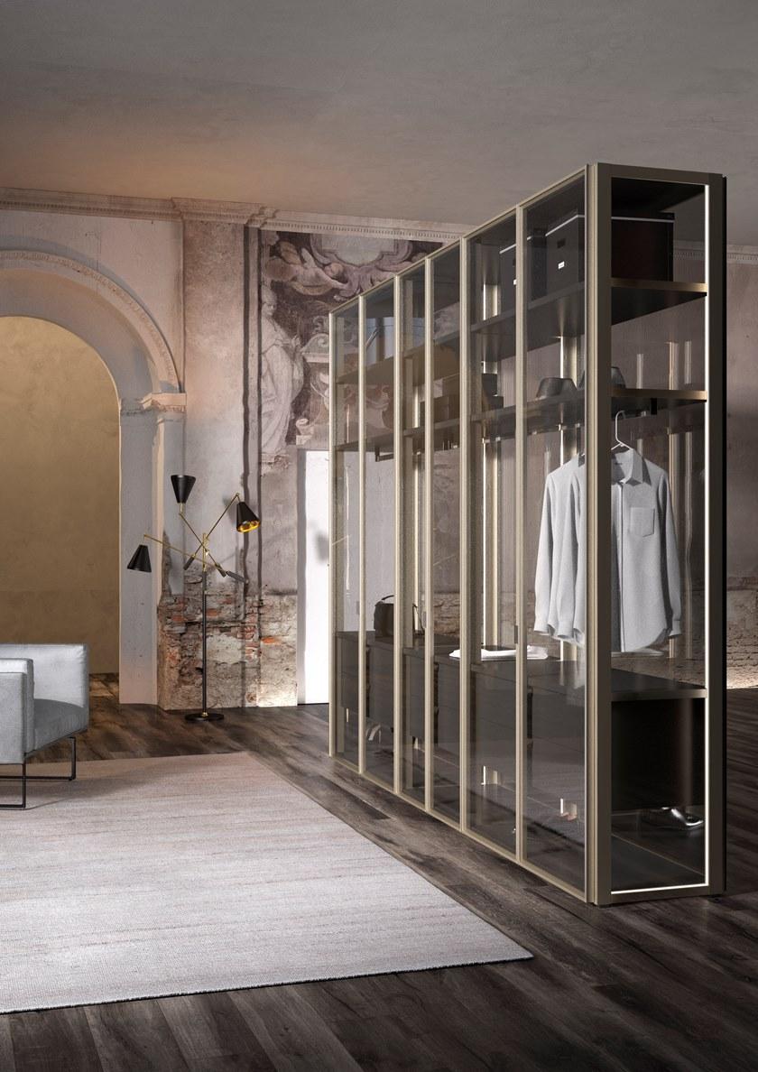 ALBED Модульная гардеробная из дерева и стекла Solo sun-id-1363816 - Вид №11