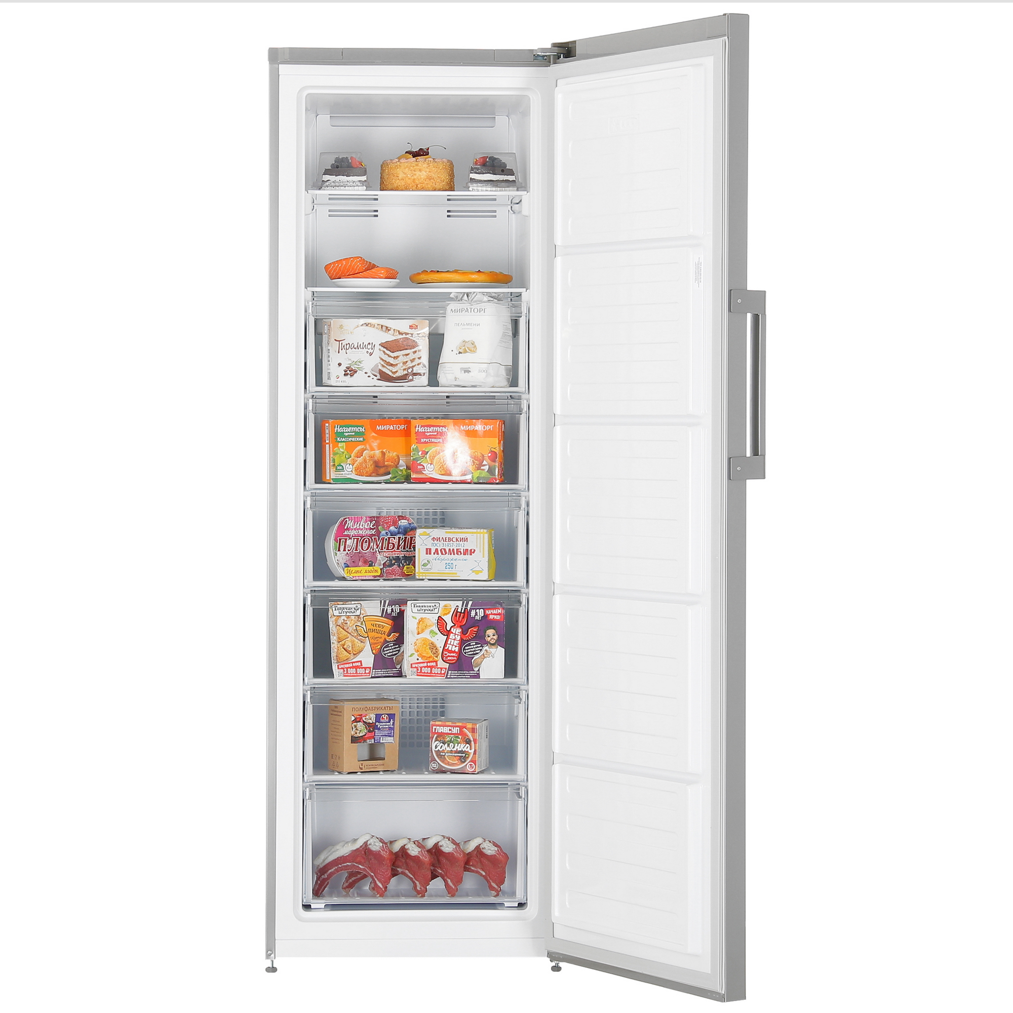 9961922 Морозильный шкаф  Beko B3RFNK312S серебристый STDN-0026941 - Вид №5