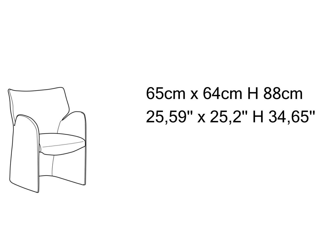 Кожаное кресло с подлокотниками Natuzzi Italia пышные ARCH-00000036 - Вид №6