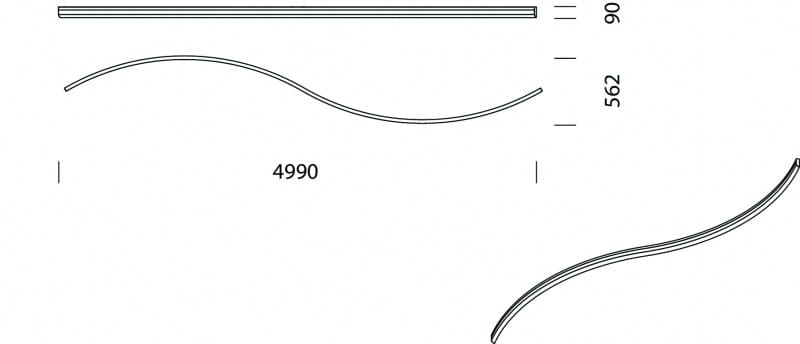 Модульная светодиодная потолочная лампа Lucifero's LBS ARCH-00003413 - Вид №1