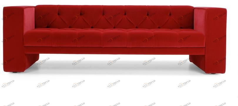 Domingo Salotti 3-х местный тканевый диван Tubby sun-id-1452185